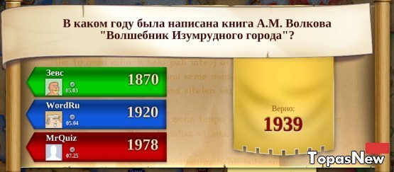 В каком году была написана книга А. М. Волкова "Волшебник Изумрудного города"?