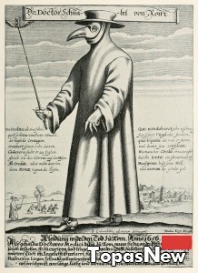 врач в 1340-х годах