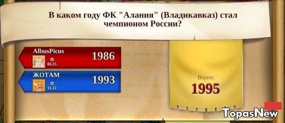 В каком году ФК "Алания" (Владикавказ) стал чемпионом России?