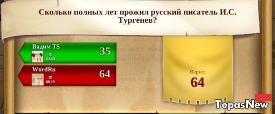 Сколько полных лет прожил русский писать И. С. Тургенев?