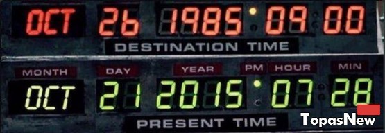 Назад в будущее 21 октября 2015 фото #BackToTheFuture