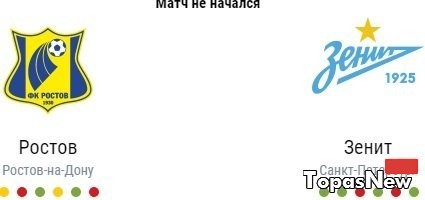 Ростов Зенит 03.12.2016 смотреть онлайн трансляция РПЛ