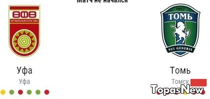 Уфа Томь 05.12.2016 смотреть онлайн трансляция РПЛ футбол