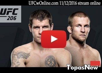 UFC 206 смотреть онлайн Холлоуэй против Петтиса последний бой юфс трансляция