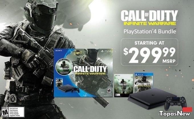 Sony выпустит новый бандл PS4 Slim с двумя Call of Duty за $299