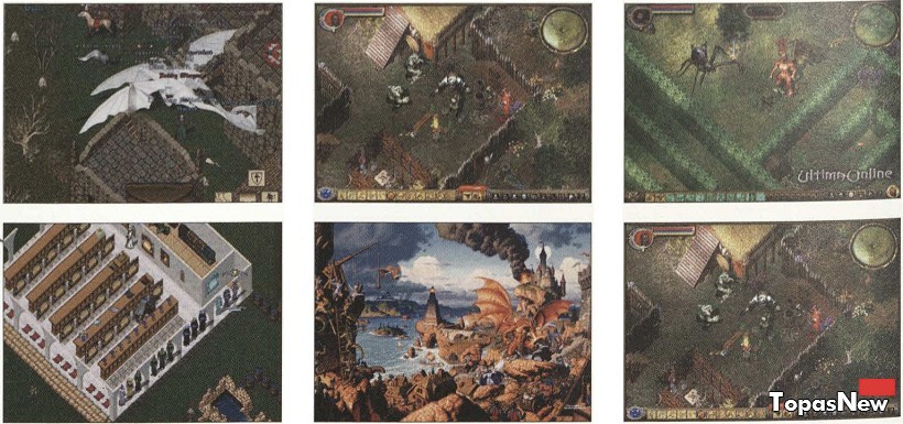 ULTIMA ONLINE 1997 скриншоты из игры