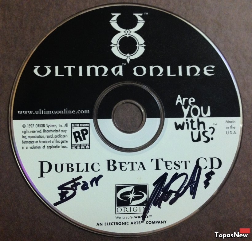 Ultima Online (1997) история создания игры: 50000 копий по 2$