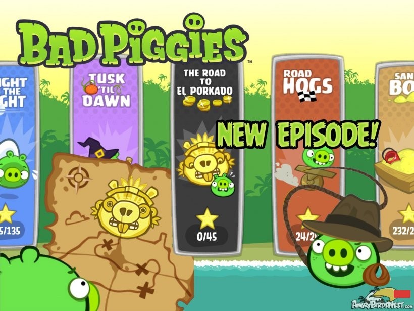 Обзор игры Bad Piggies