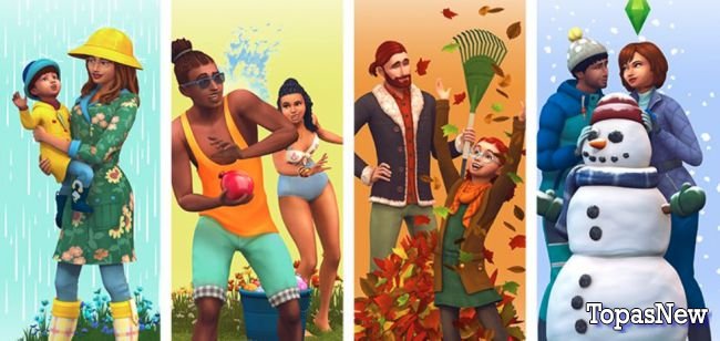 Стала известна дата выхода обновления For Seasons для The Sims 4